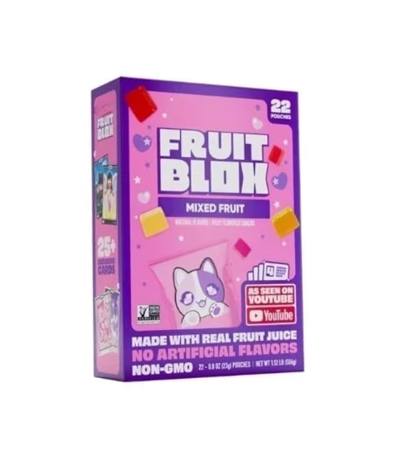 Amazon.com: 𝔽𝕣𝕦𝕚𝕥𝔹𝕝𝕠𝕩 Mixed Fruit Snacks, 22 Count